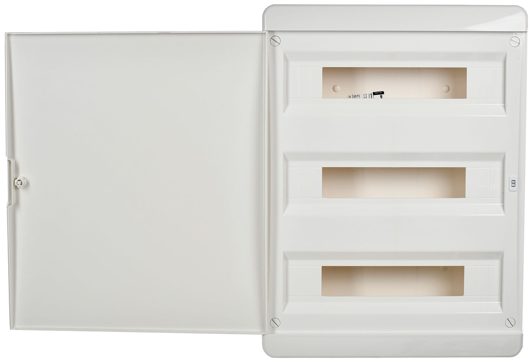             TEKFOR Пластикалық корпус ЩРН-П-54 IP41 ақ есік IEK    