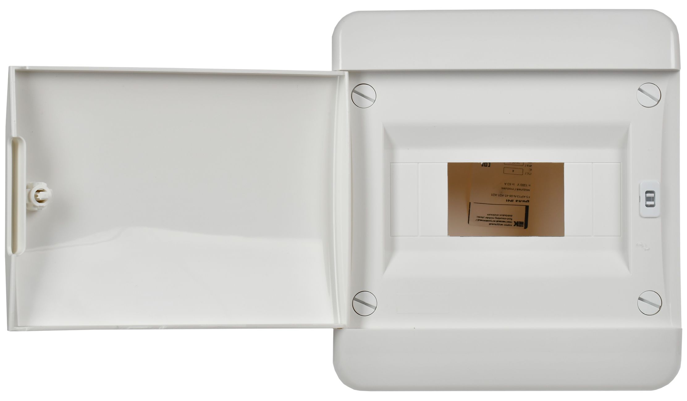             TEKFOR Пластикалық корпус ЩРН-П-8 IP41 ақ есік IEK    
