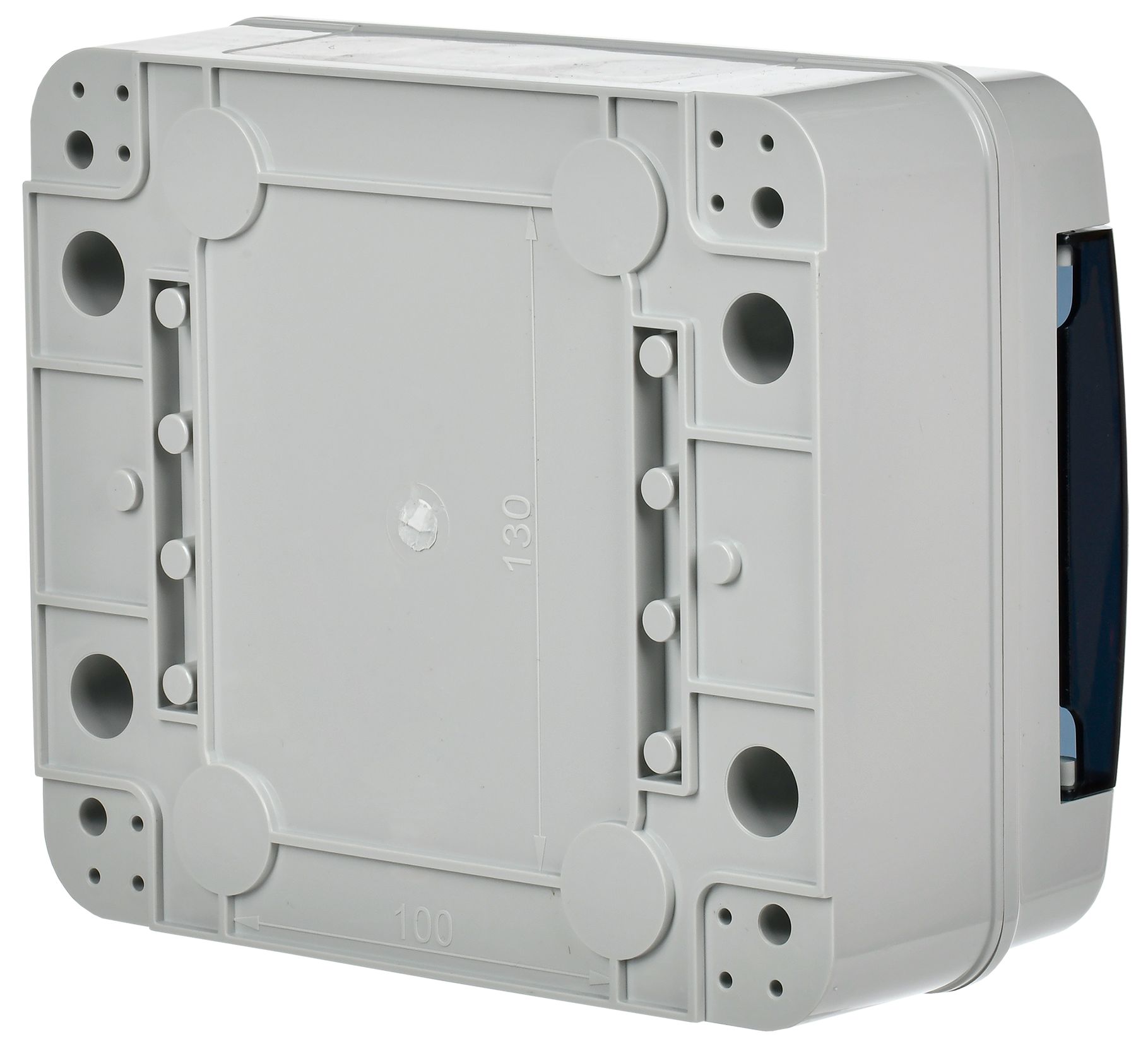             TEKFOR корпусы пластикалық КМПн-8 IP65 қара мөлдір есік IEK    