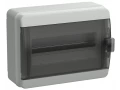             TEKFOR корпусы пластикалық КМПн-12 IP65 қара мөлдір есік IEK    