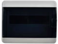             TEKFOR корпусы пластикалық КМПн-12 IP65 қара мөлдір есік IEK    