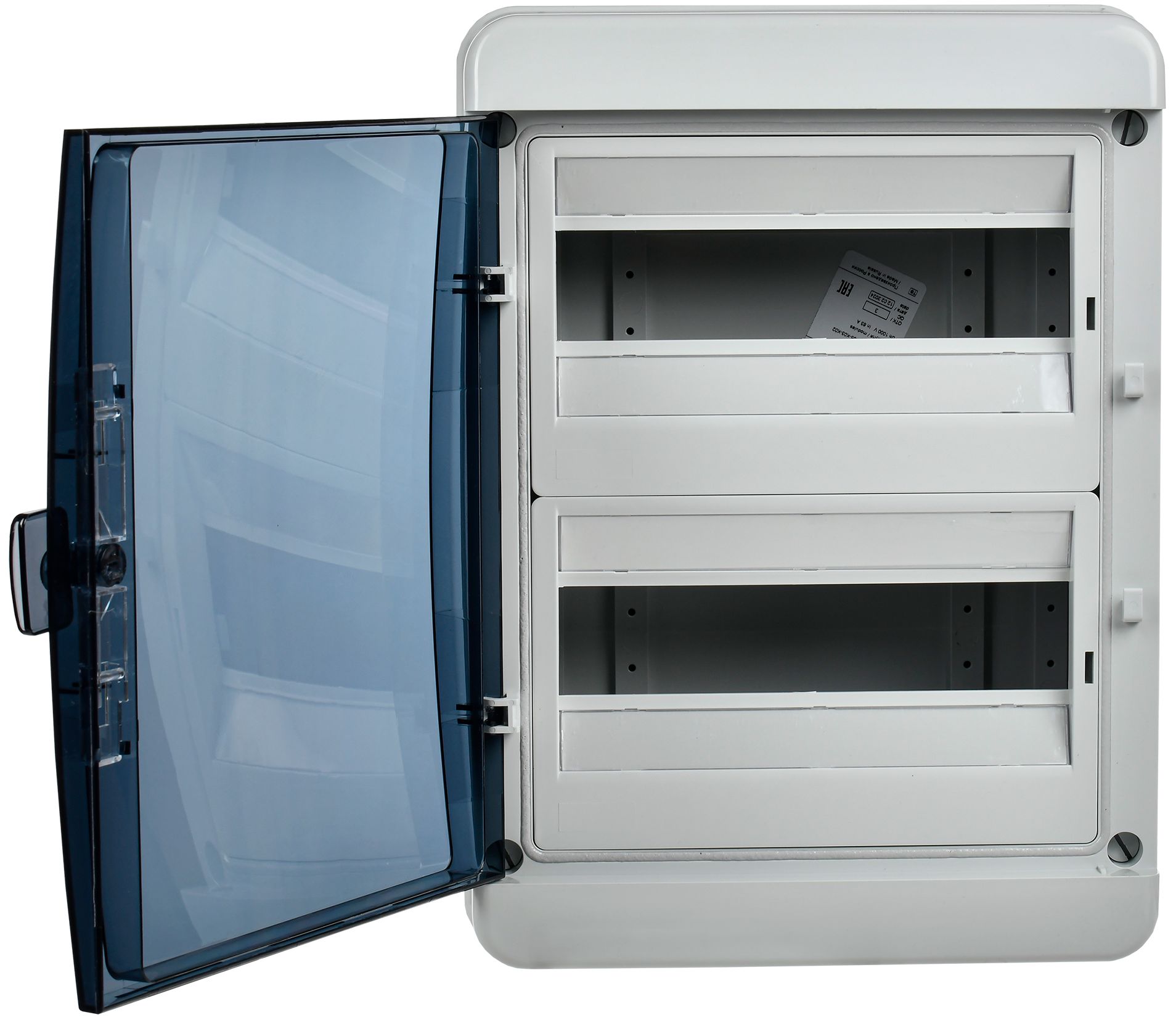             TEKFOR Пластикалық корпус КМПн-24 IP65 қара, селдір есік ИЭК    