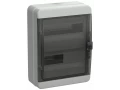 TEKFOR Пластикалық корпус КМПн-24 IP65 қара, селдір есік ИЭК