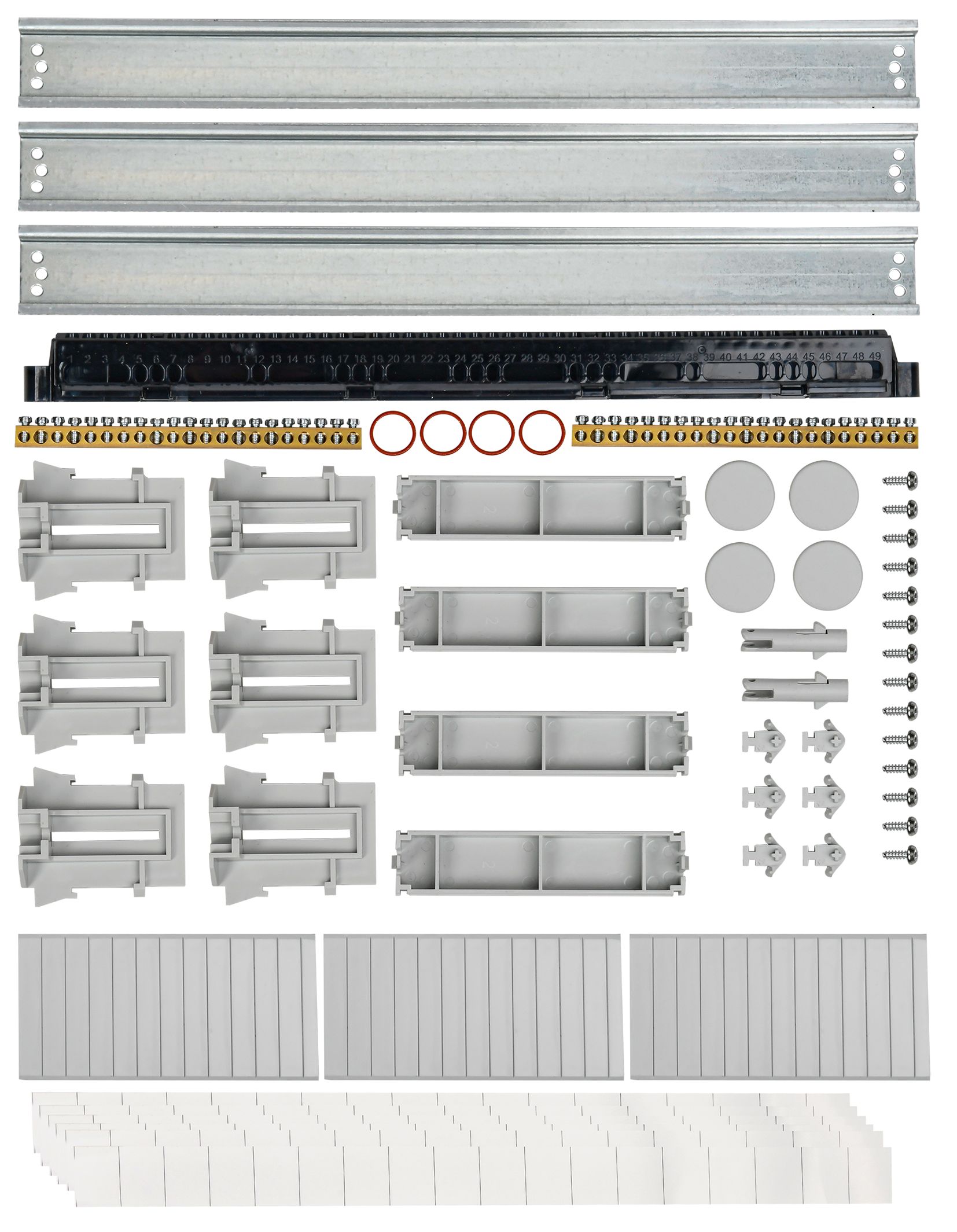             TEKFOR корпусы пластикалық КМПн-54 IP65 қара мөлдір есік IEK    