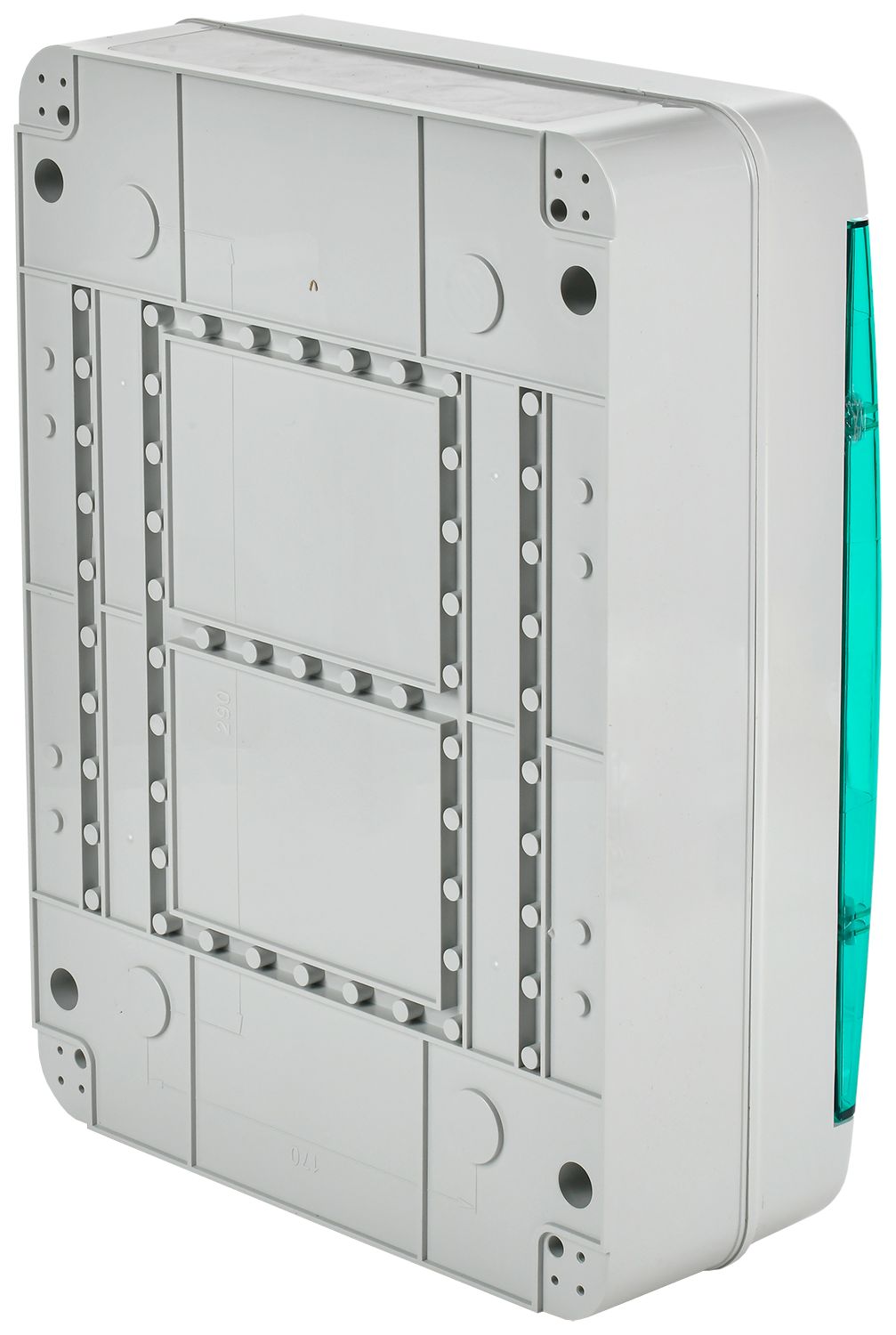             TEKFOR корпусы пластикалық КМПн-24 IP65 жасыл мөлдір есік IEK    