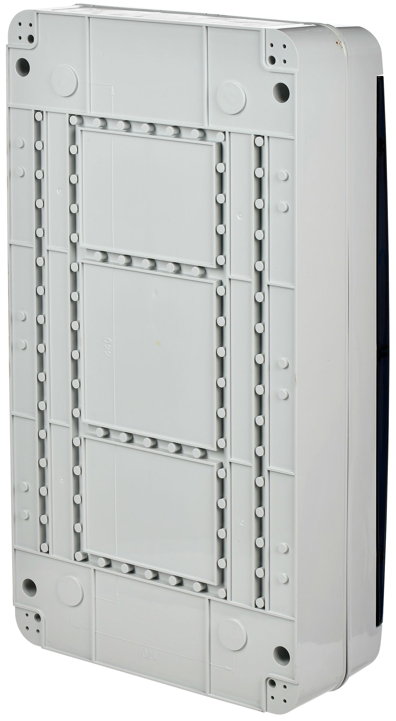             TEKFOR корпусы пластикалық КМПн-36 IP65 қара мөлдір есік IEK    