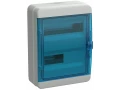             TEKFOR корпусы пластикалық КМПн-24 IP65 көк мөлдір есік IEK    