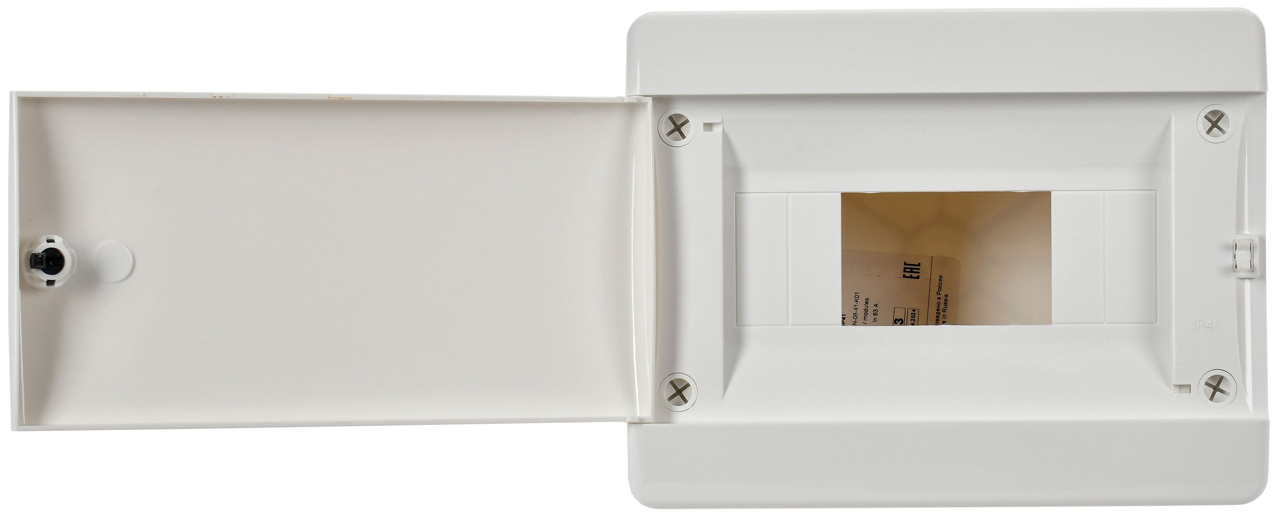             UNION Compact Пластикалық корпус ЩРН-П-8 IP41 ақ есік IEK    