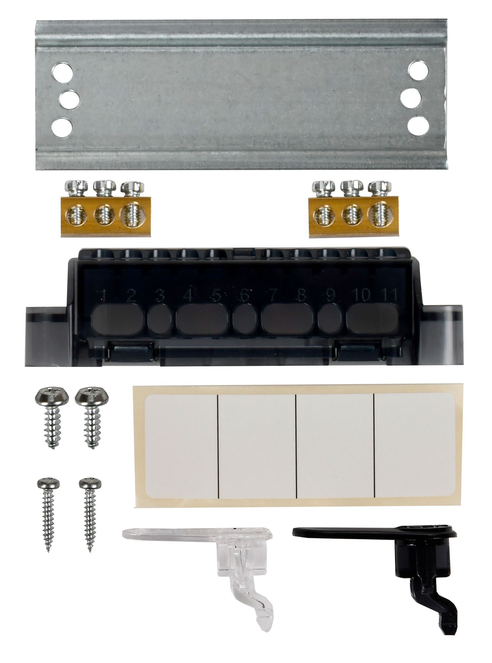             Пластиктен жасалған корпус ЩРН-П-4 IP41 қара, селдір есік UNION Compact IEK    