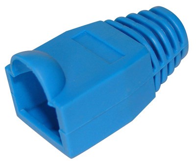             Ағытпаға арналған оқшауланған бұқтырма RJ-45, көк REXANT 05-1209    