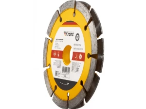 Диск алмазный двойной, сегментный, 125х22,2мм, сухая резка KRANZ