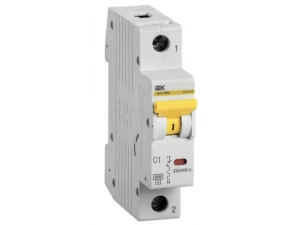 Автоматический выключатель ВА47-60M 1P C 2А 6кА KARAT ИЭК