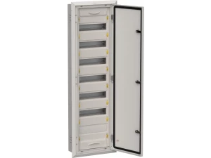 TITAN 5 Корпус металлический ЩРв-84 (1х84) 1130х365х130мм IP31 серый (одна дверь) IEK