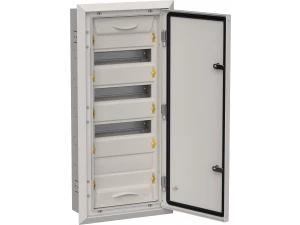 TITAN 5 Корпус металлический ЩРв-48 (1х48) 755х365х130мм IP31 серый (одна дверь) IEK