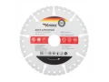 Диск, алмазды, әмбебап, мультикескіш, вакуумды дәнекерлеу, кәсіби, 125*22,2мм KRANZ