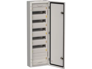 TITAN 5 Корпус металлический ЩРн-72 (1х72) 960х310х140мм IP54 серый (одна дверь) IEK