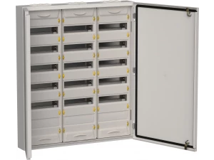 TITAN 5 Корпус металлический ЩРн-216 (3х72) 960х830х140мм IP54 серый (две двери) IEK