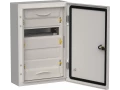             TITAN 5 металлдан жасалған корпус ЩРн-24 (1х24) 460х310х140мм IP54 сұр (бір есік) IEK    