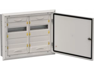 TITAN 5 Корпус металлический ЩРв-48 (2х24) 505х625х130мм IP31 серый (одна дверь) IEK