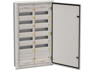 TITAN 5 Корпус металлический ЩРв-144 (2х72) 1005х625х130мм IP31 серый (одна дверь) IEK