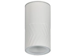 Светильник уличный 5110 потолочный под лампу GU10 IP65 белый IEK