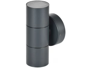 Светильник уличный 5113 настенный под лампу 2хGU10 IP65 серый IEK