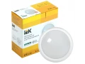 Шам LED ДПО 5012Д 8Вт 4000K IP65 шеңбер ақ қозғалыс датчигімен IEK