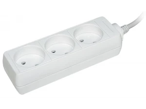 Удлинитель У3 3 места 2Р 3м 2*0,75мм2 10А/250В  ИЭК