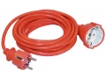Шнур УШ-01РВ қызғылт түсті дөңгелек электр ашасы мен розетка, жерге тұйықталған 3х1,0мм2 5м IEK