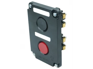 ПКЕ 112-2 У3, 10А, 660В, 2 элемента, чёрный и красный цилиндр, в нишу, IP40, пост управления (ЭТ)