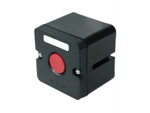 ПКЕ 222-1 У2, 10А, 660В, 1 элемент, красный цилиндр, накладной, IP54, пост управления (ЭТ)