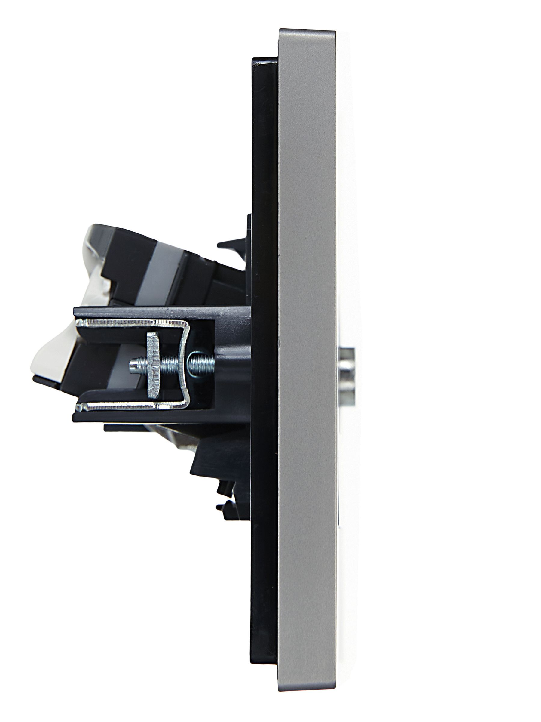             FORTE&PIANO 2 ұялы розетка TV+RJ45 категориялы 5E FP536 болат IEK    