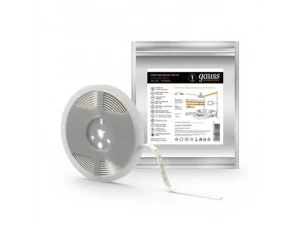 Лента Gauss LED Elementary 2835/60 12V 4.8W 3000K 8mm IP20 5m (ZIP bag) 1/100