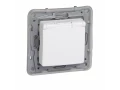             Розетка, қақпақпен 2К+3 IP44 NILOE, ақ /764547/    