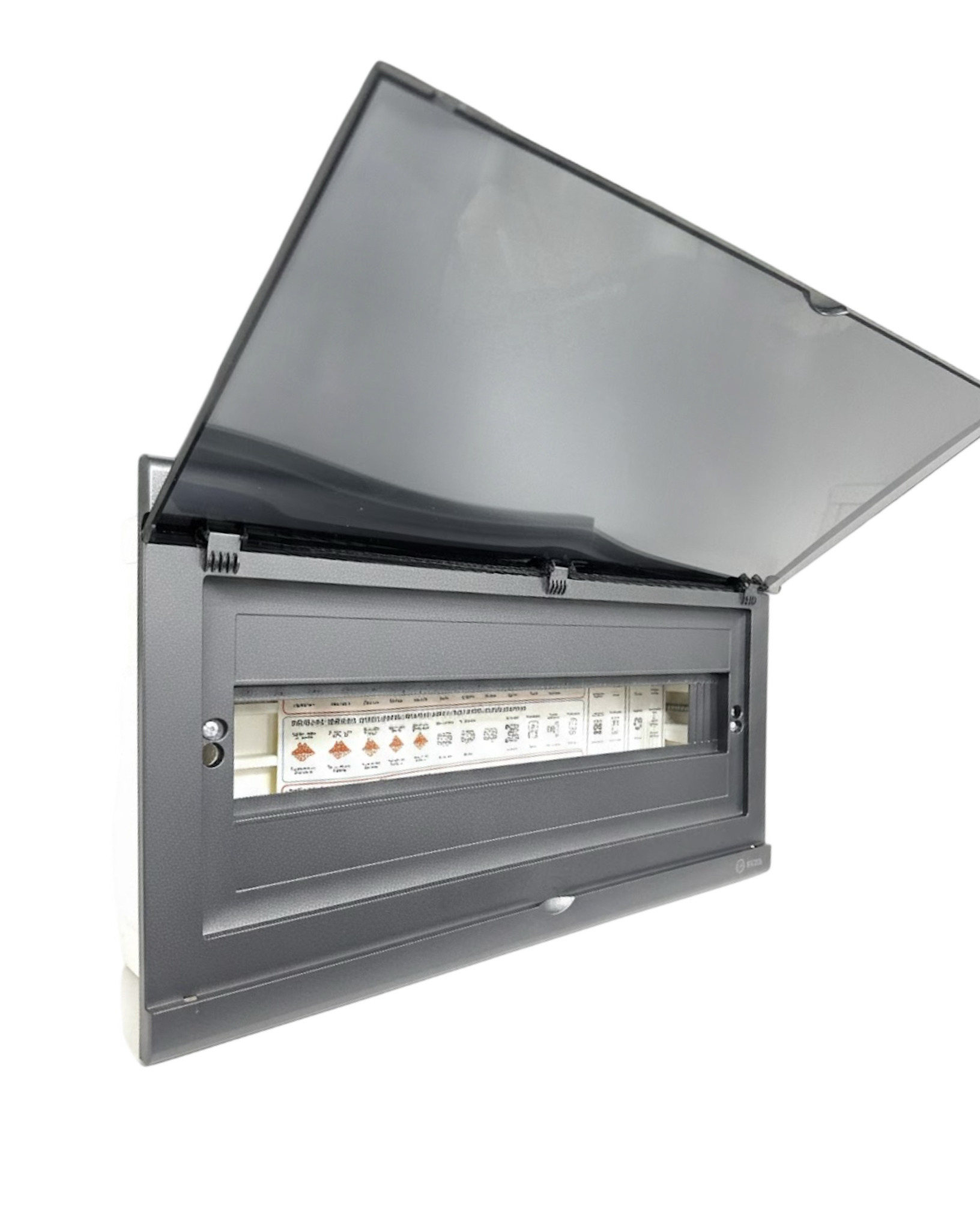             ЩРВ-П 22 модуль NOVA кіріктірілген, пластик қара IP41 (240*463*76) FIXEL    