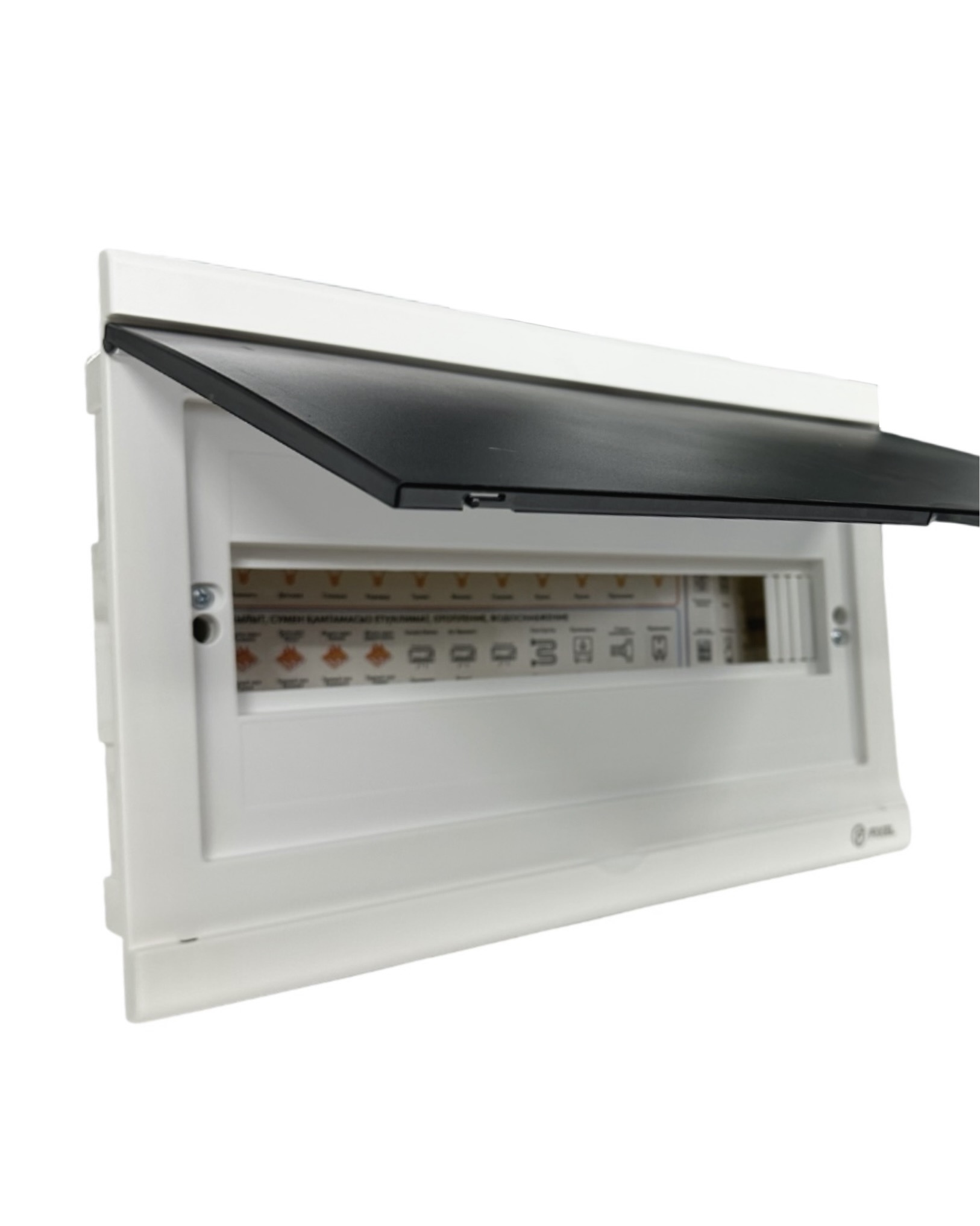             ЩРВ-П 18 модуль NOVA кіріктірілген, пластик, түтінді IP41 (240*391*76) FIXEL    