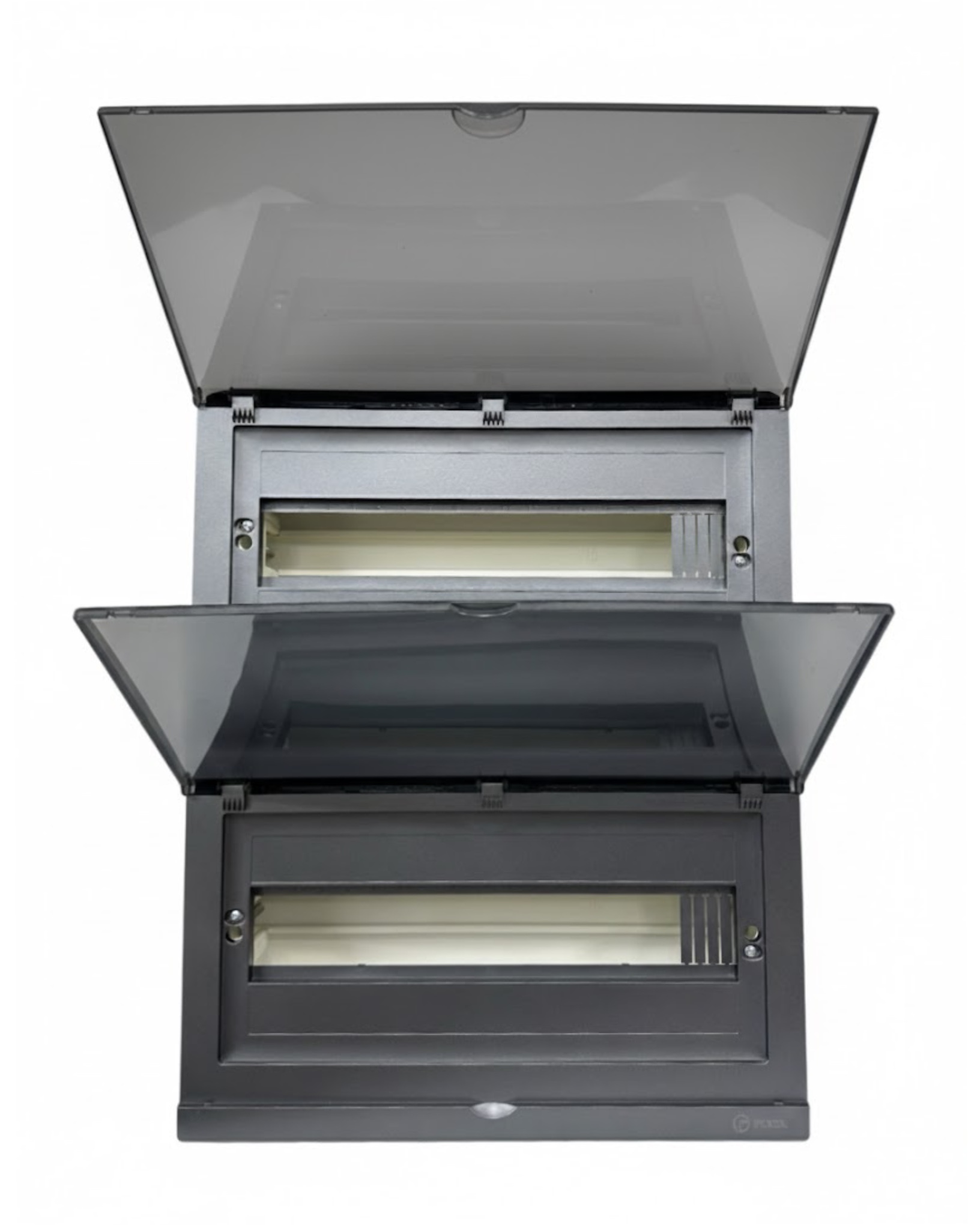             ЩРВ 36 (2х18) модуль NOVA кіріктірілген металл+пластик,  қара IP41 (502*391*80) FIXEL    