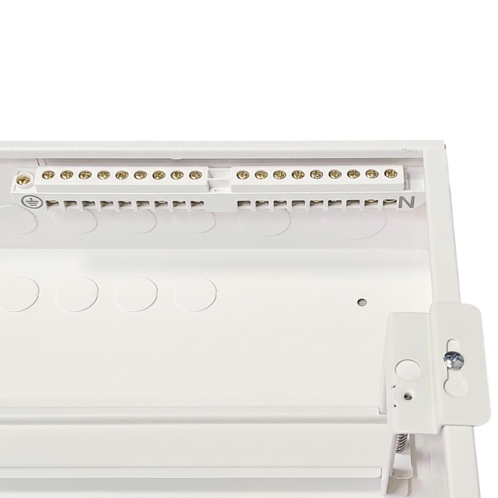             ЩРВ 36 (2х18) модуль NOVA кіріктірілген металл+пластик,  қара IP41 (502*391*80) FIXEL    