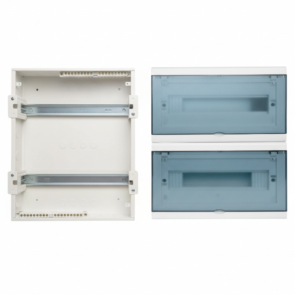             ЩРВ-П 32 (2х18) модуль NOVA кіріктірілген, пластик түтінді IP41 (400*326*80) FIXEL    