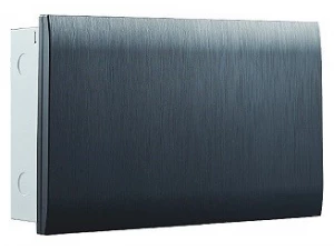 ЩРВ-П 10 модулей EDGE встраиваемый пластик черный IP41 (220*247*76) FIXEL