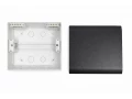             ЩРВ-П 10 модуль EDGE кіріктірілген, пластик, қара IP41 (220*247*76) FIXEL    