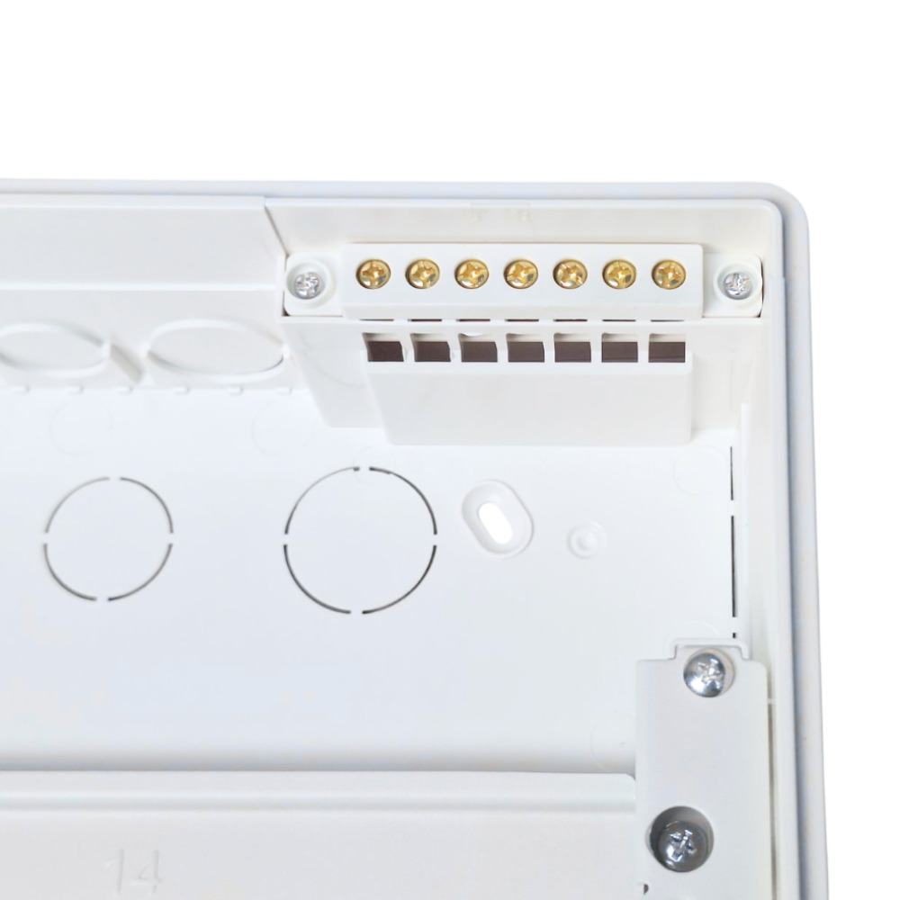             ЩРВ-П 14 модуль EDGE кіріктірілген, пластик, қара IP41 (220*319*76) FIXEL    