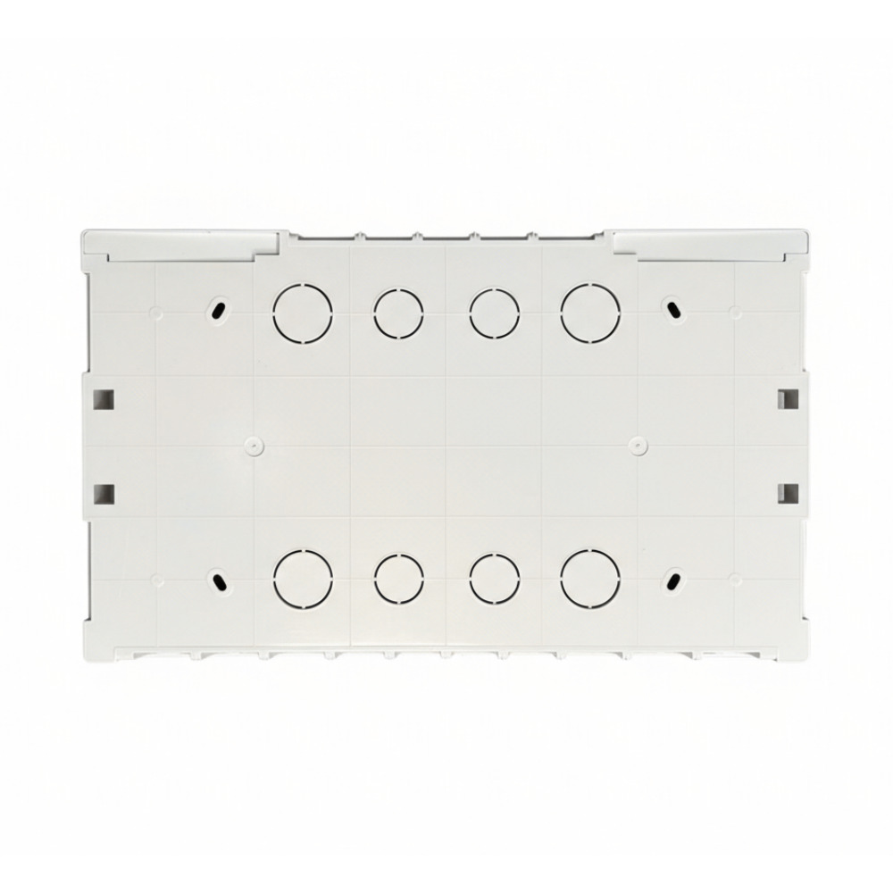             ЩРВ-П 18 модуль EDGE кіріктірілген, пластик қара IP41 (240*391*76) FIXEL    