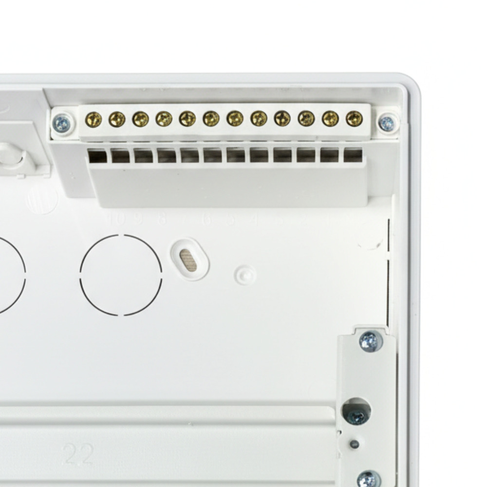             ЩРВ-П 22 модуль EDGE кіріктірілген, пластик, қара IP41 (240*463*76) FIXEL    