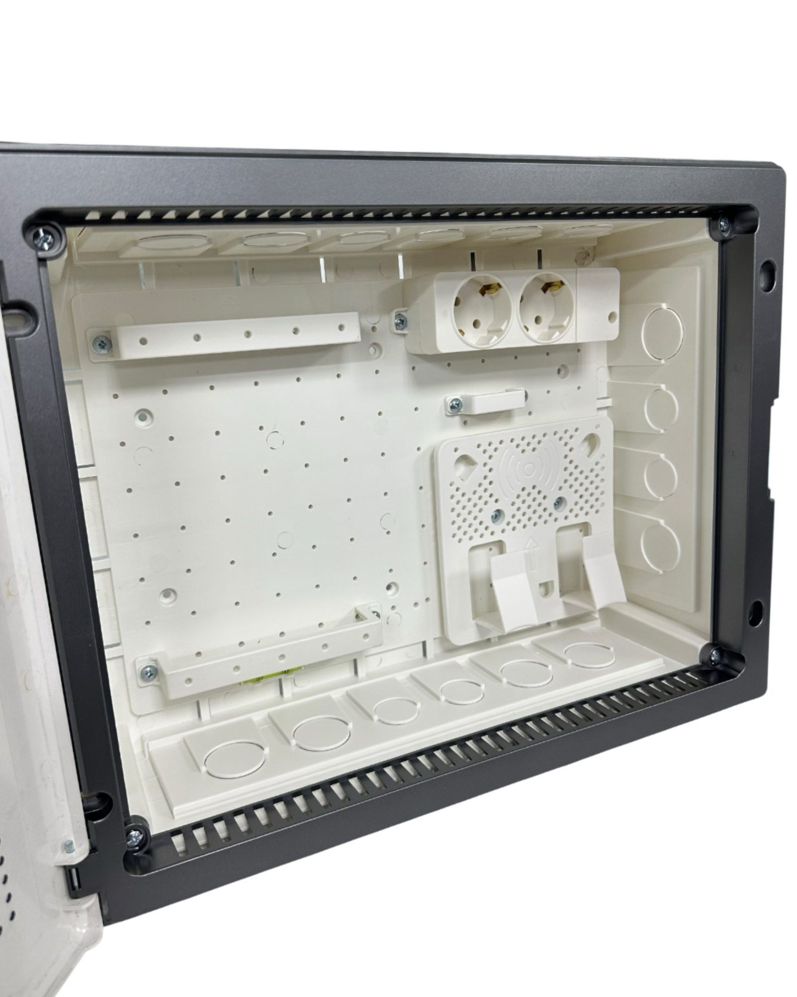             Мультимедиалық бокс PULSE-P кіріктірілетін, пластик, қара IP41 (300*400*100) FIXEL    