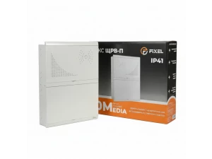 ЩРВ 20M (20+MEDIA) модулей встраиваемый металл+пластик белый IP41 (500*400*100) FIXEL