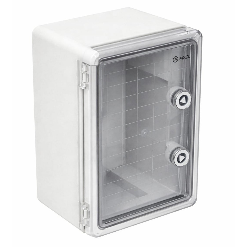             Пластикалық корпус ЩМПп 300*200*130мм мөлдір есік УХЛ1 IP65 FIXEL    
