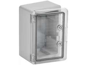 Корпус пластиковый ЩМПп 300*200*130мм прозрачная дверь УХЛ1 IP65 FIXEL