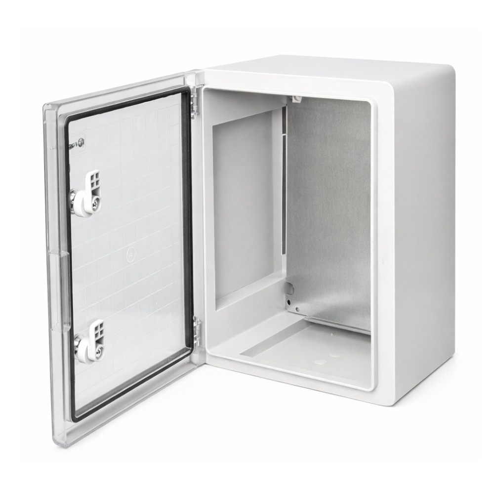             Пластикалық корпус ЩМПп 400*300*220мм мөлдір есік УХЛ1 IP65 FIXEL    