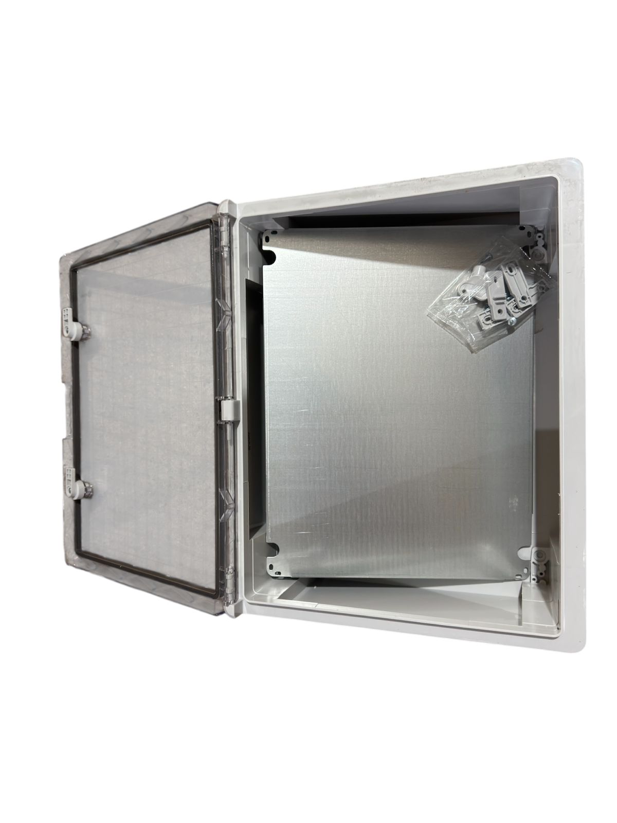             Пластикалық корпус ЩМПп 500*400*240мм мөлдір есік УХЛ1 IP65 FIXEL    